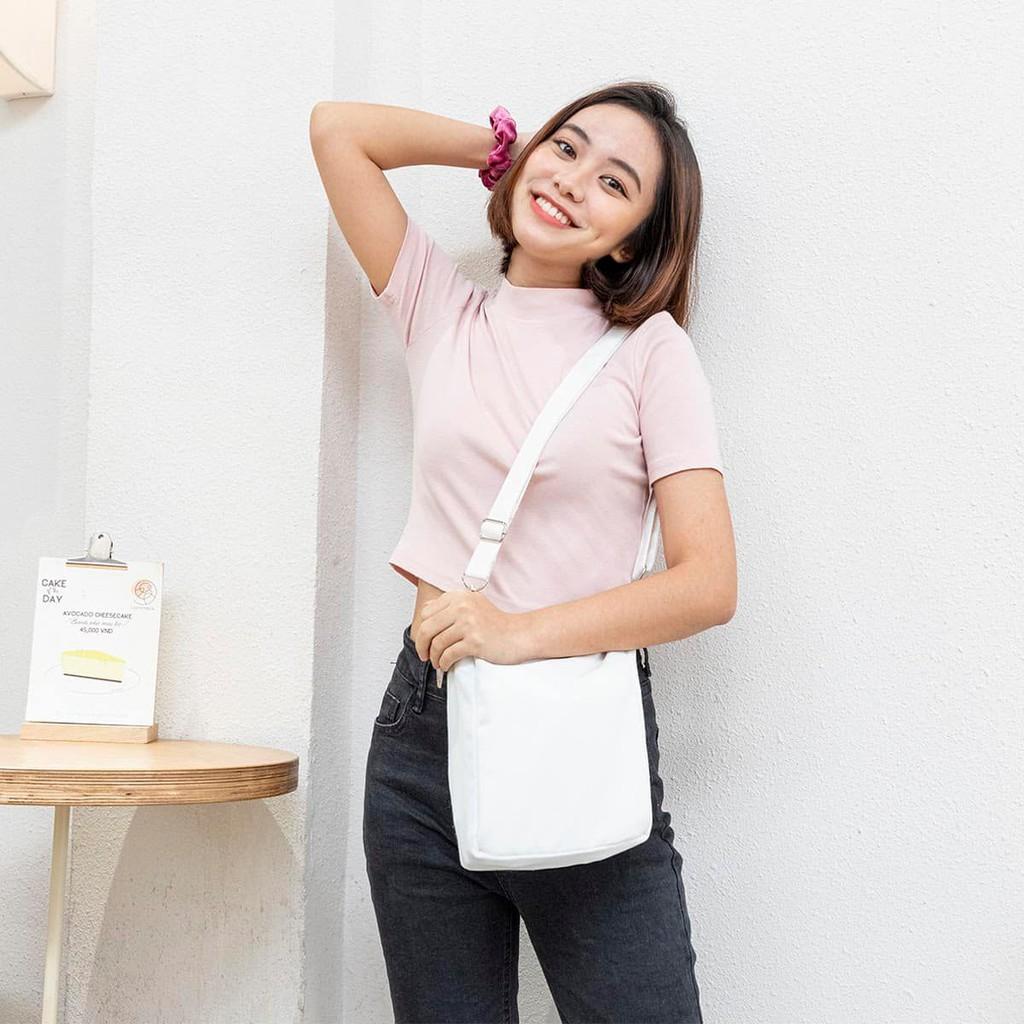 Túi vải chéo hộp (S) - May's Tote Bag