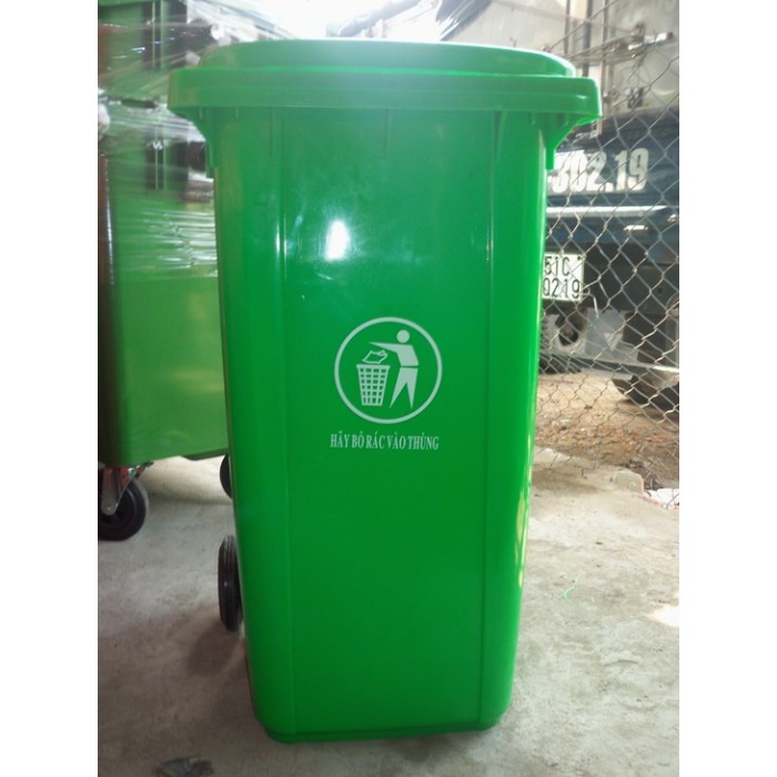 Thùng rác HDPE 240L