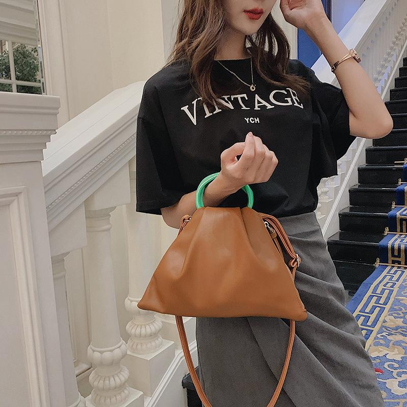 Nữ Túi Đeo Vai Túi Tote Túi Xu Hướng Mới 2021 Đơn Giản Thời Trang Nữ Hàn Quốc Chất Lượng Da PU Người Phụ Nữ Túi Xách Tay Đeo Chéo Túi Xách Cho phụ Nữ