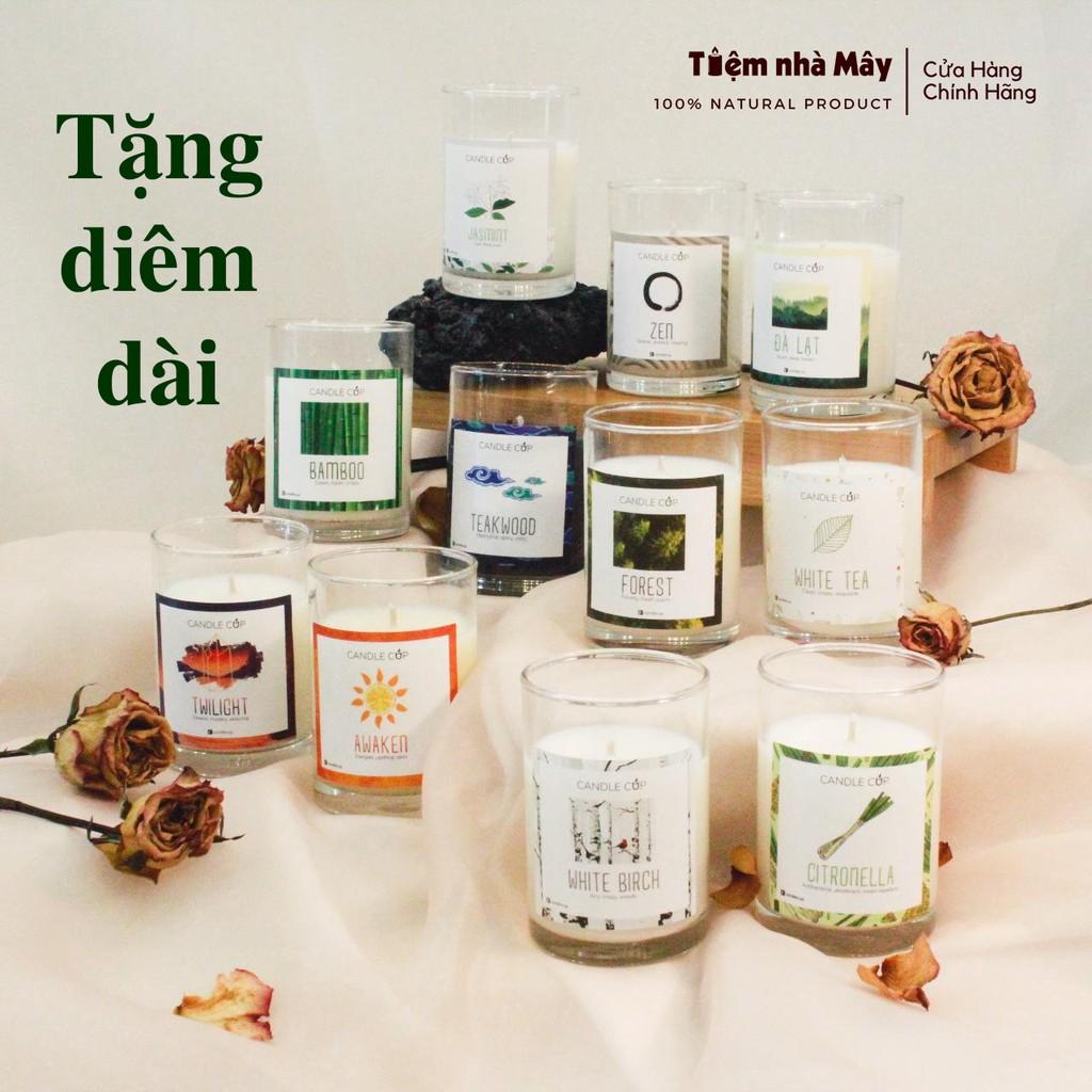 Nến Thơm Candle Cup - 100% Từ Thiên Nhiên - An Toàn Cho Người Sử Dụng