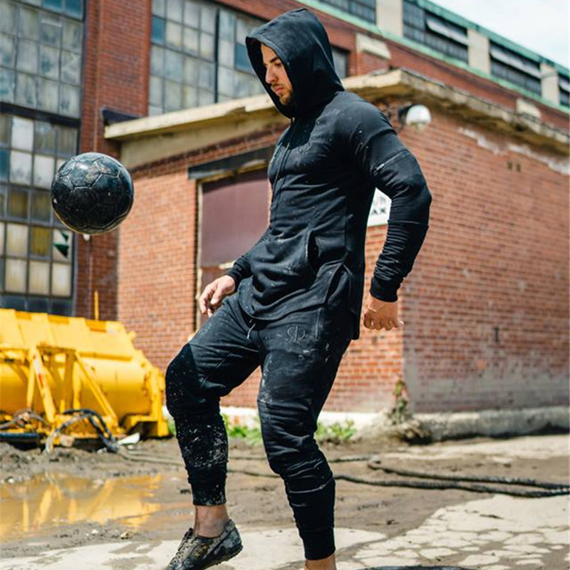 Quần dài jogger ODIN form ôm gấp viền gối cực chất