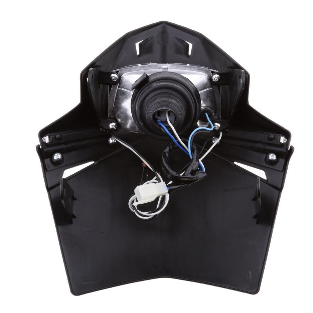 Motorcycle Headlight Head Lamp for Black