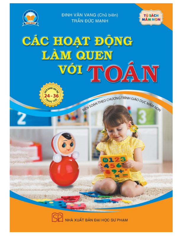 Sách Các hoạt động làm quen với Toán - cho trẻ 24 - 36 tháng tuổi