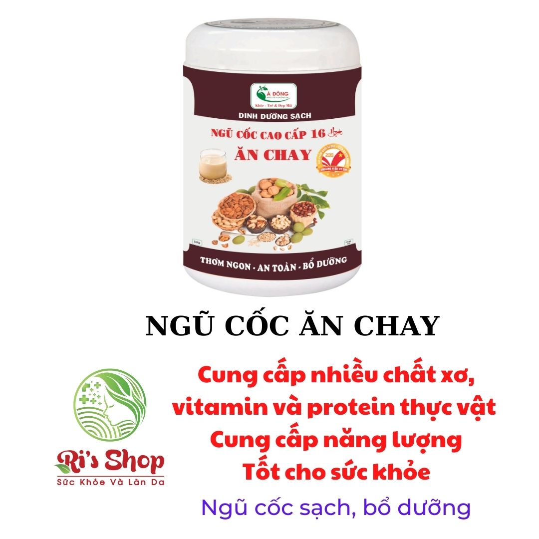 Bột Ngũ cốc 16 Hạt Cho Người Ăn Chay Cao Cấp - Á Đông (Hộp 500G)