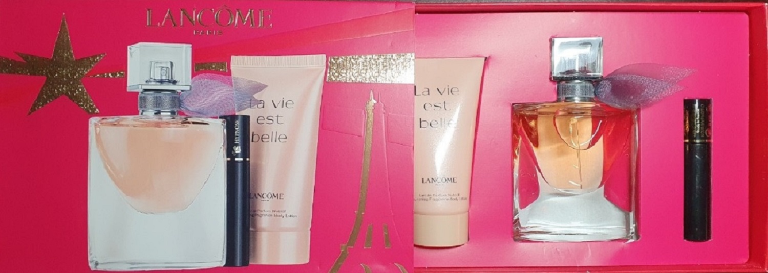 Giftset nước hoa Lancome La Vie Est Belle 30ml &amp; Sữa Dưỡng Thể Lancome 50ml &amp; Mascara Hypnose 2ml ( Phiên bản Giới hạn )