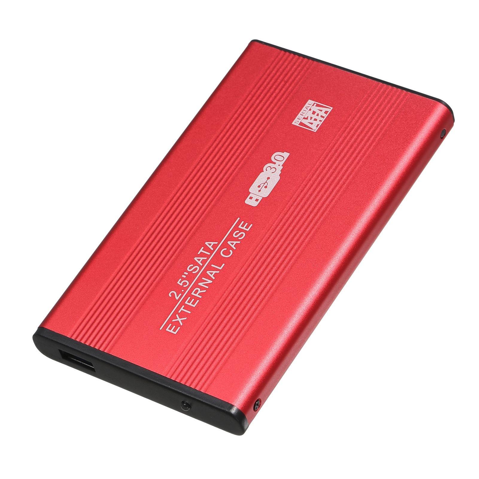 USB3.0 Portable Hard Disk Case 2.5 inch External SATA HDD/SSD Enclosure USB3.0 High-speed Transmit Aluminum Alloy Shell