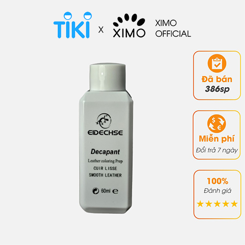 Dung dịch vệ sinh và làm sạch giày da trước khi nhuộm, tẩy bề mặt EIDECHSE DECAPANT 60ml