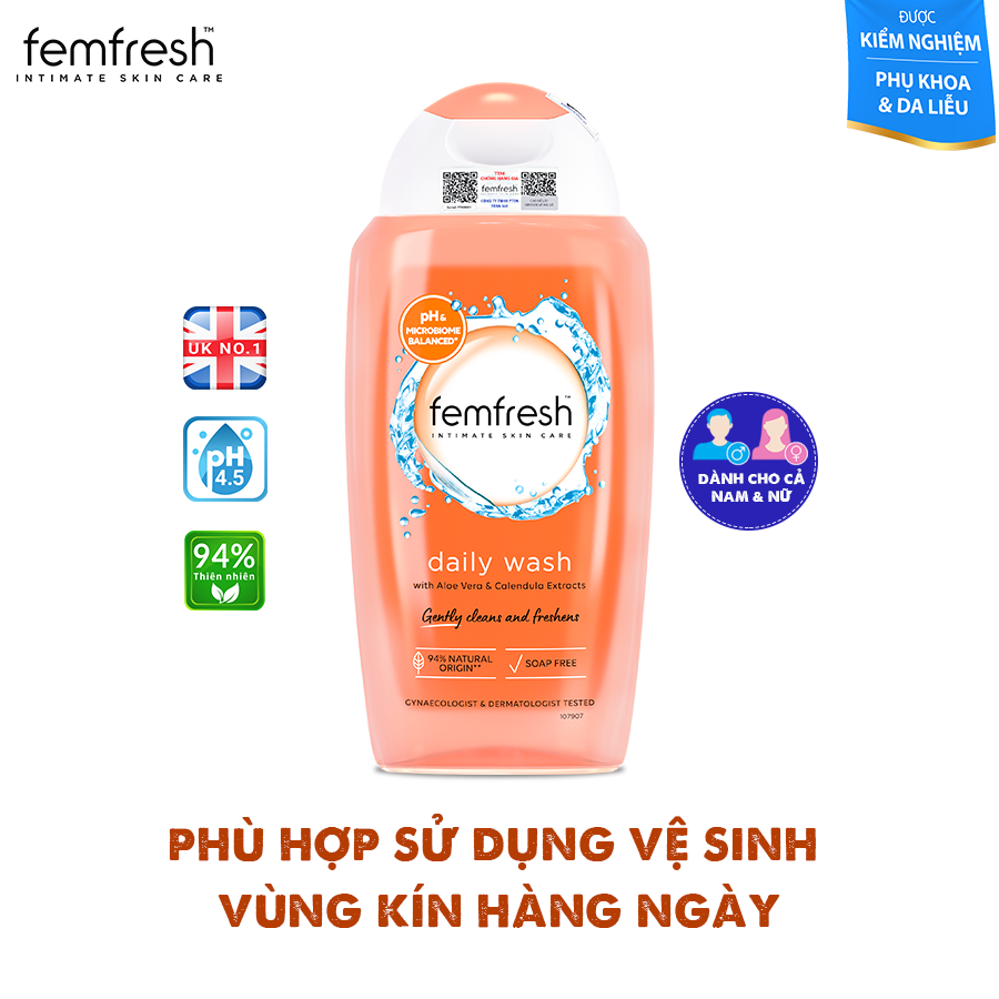 Mua Dung Dịch Vệ Sinh Phụ Nữ Femfresh 0% Sensitive Intimate Wash 250ml + Femfresh Active Fresh Wash 250ml - Tặng Quà Trị Giá 99K