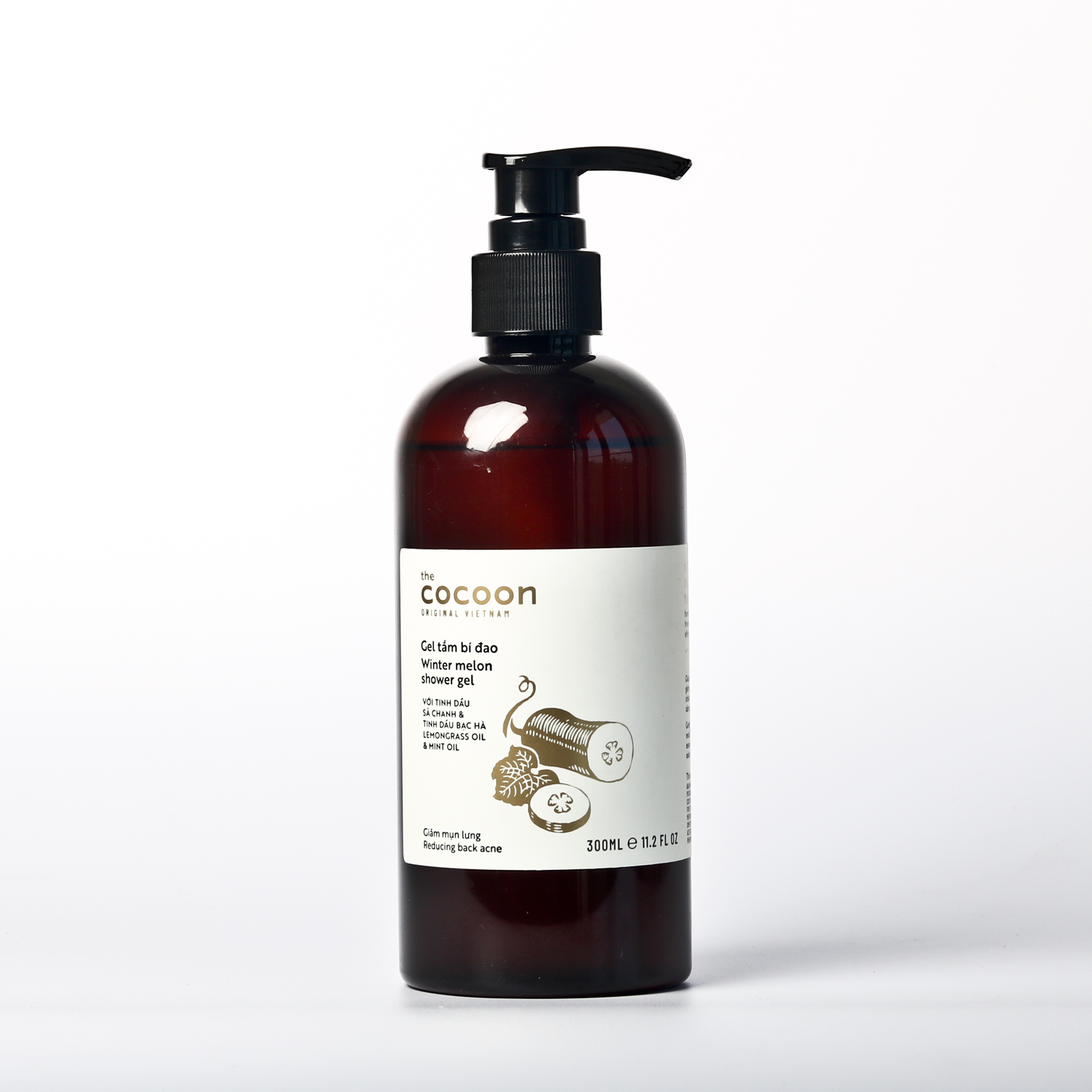 Gel tắm bí đao Cocoon 300ml