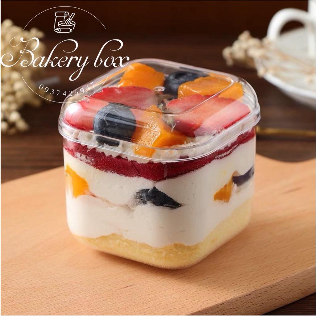 20 Hộp Vuông Đựng Bánh Lạnh - Tiramisu - Oreo Cheesecake - Red Velvet - GD-2013