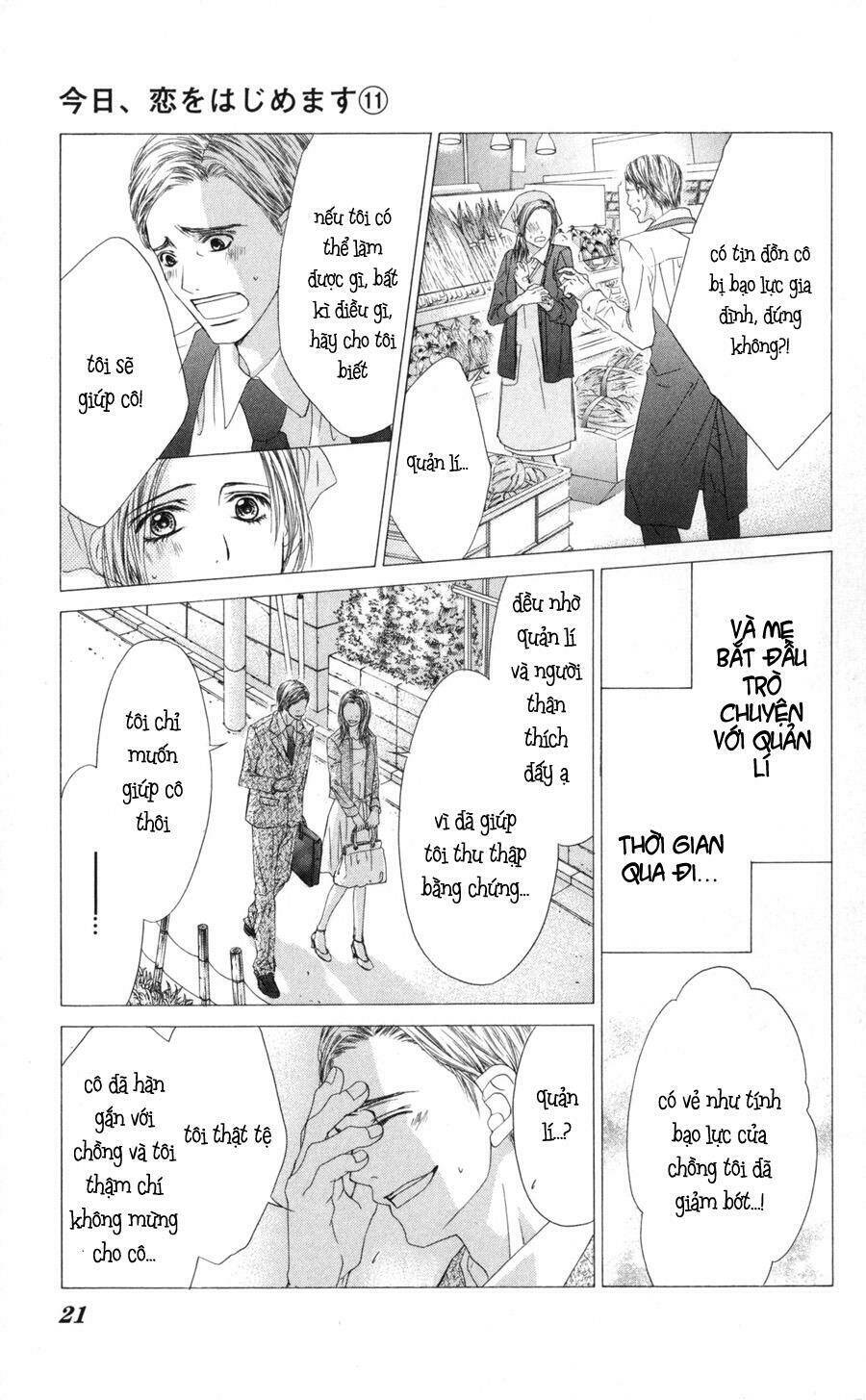 kyou, koi wo hajimemasu - mộng mơ đầu đời chapter 66 19