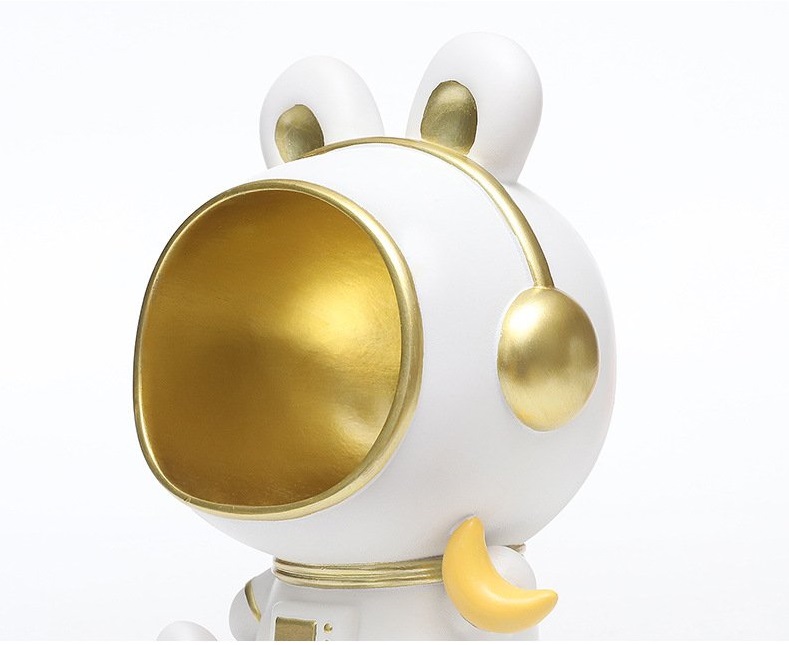 TƯỢNG MÈO PHI HÀNH GIA TREO TƯỜNG ĐỂ BÀN CATSPACE GIỮ ĐỒ TRANG TRÍ NHÀ CỬA