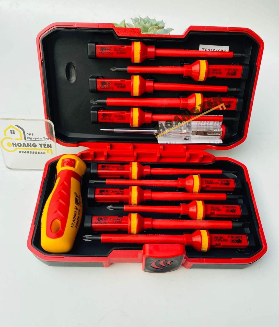 Bộ Vít Cách Điện 13 Món Tolsen 38016