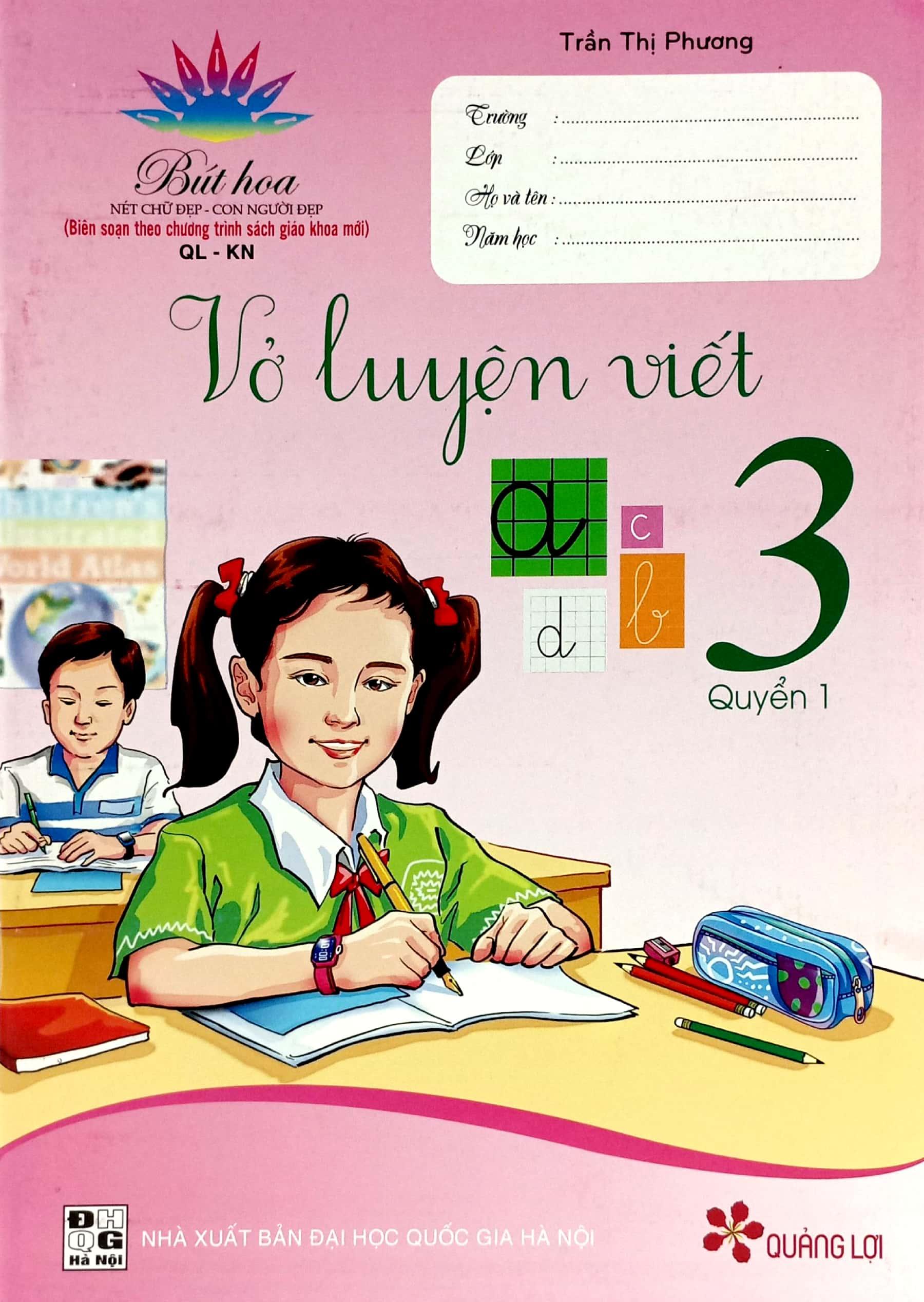 Vở Luyện Viết 3 - Tập 1