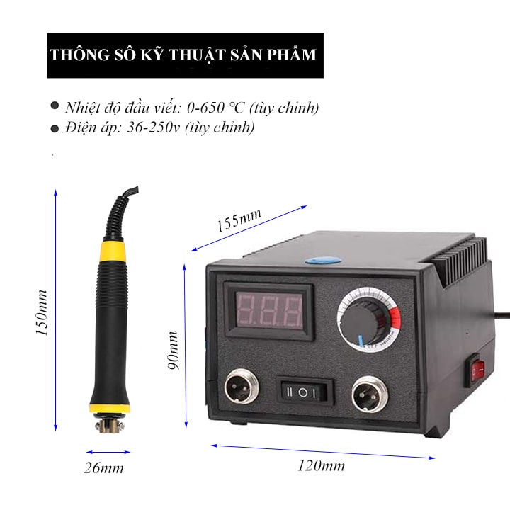 Bút Lửa Nhiệt Vẽ Tranh Cháy Sém Trên Gỗ LH40-SA2