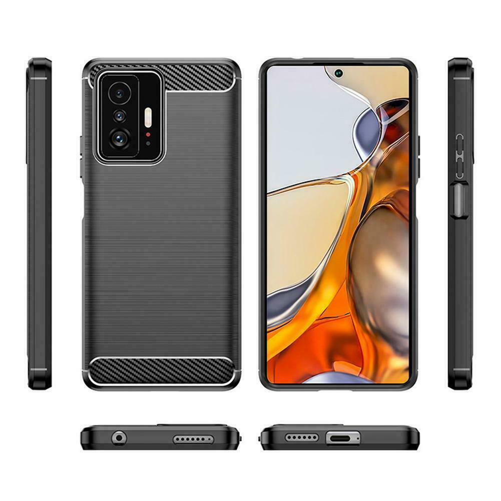 Ốp lưng chống sốc vân kim loại cho Xiaomi 11T 5G / 11T Pro 5G hiệu Likgus - hàng nhập khẩu