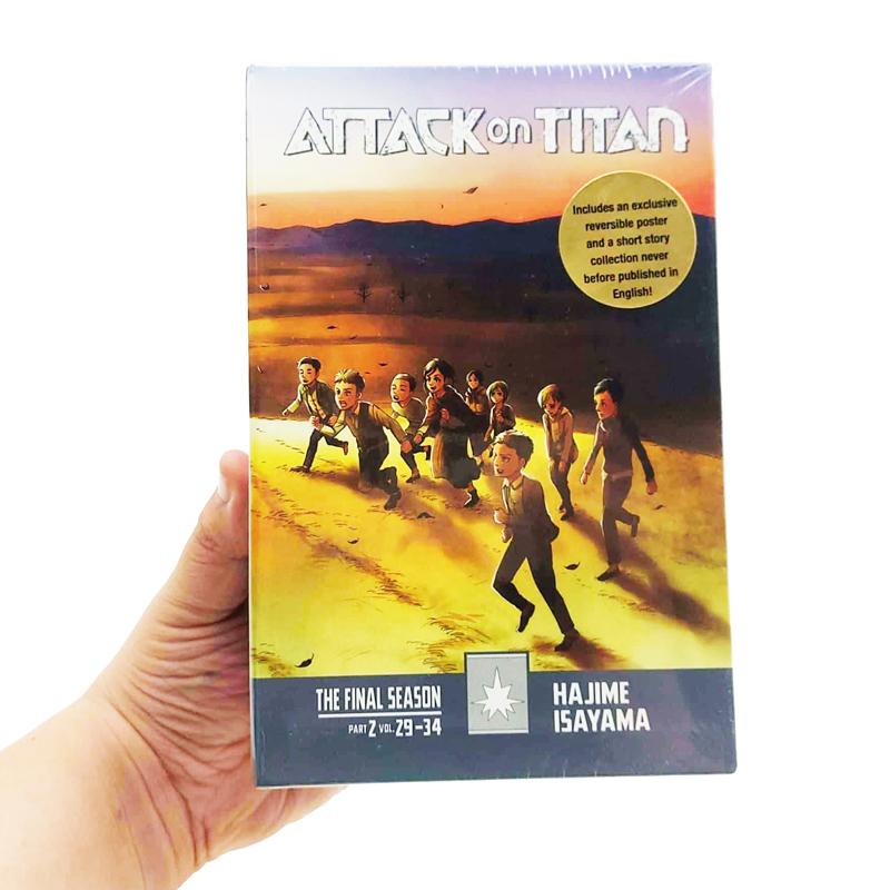 Sách ngoại văn: Attack On Titan The Final Season Part 2 Manga Box Set