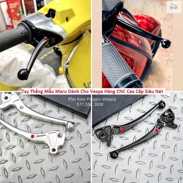 Tay Thắng Vespa Mẫu Maru CNC Dành Cho Vespa Sprint Primavera LX S