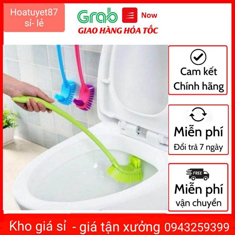 Chổi cọ toilet, nhà vệ sinh 2 đầu thông minh