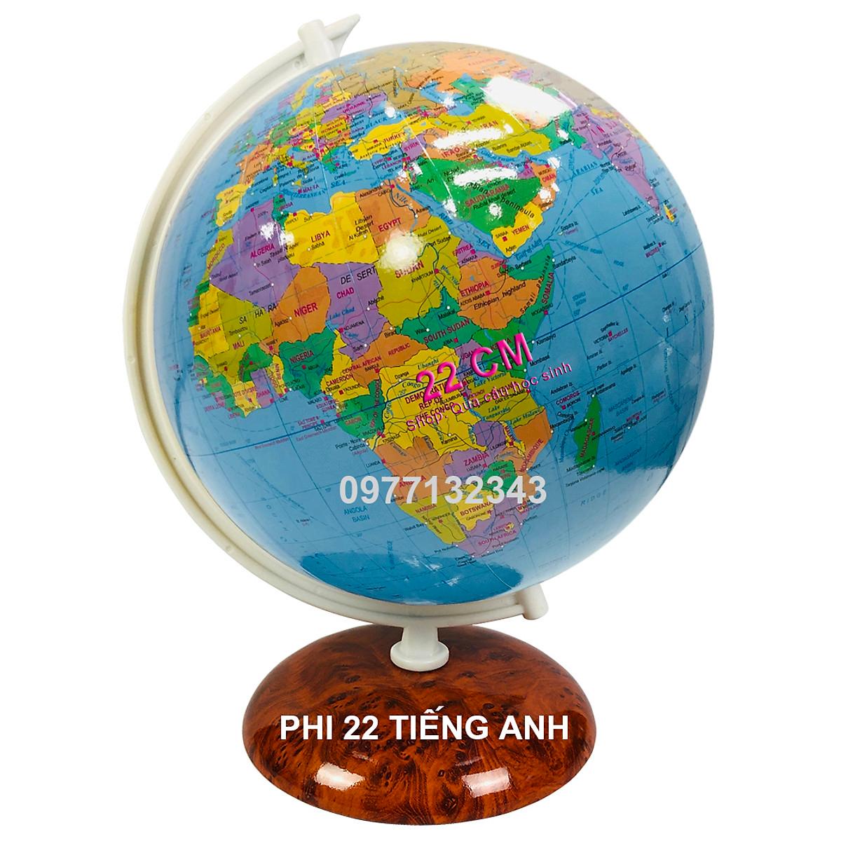 quả cầu phong thuỷ-Giá đỡ nhựa, đế inox vân nu