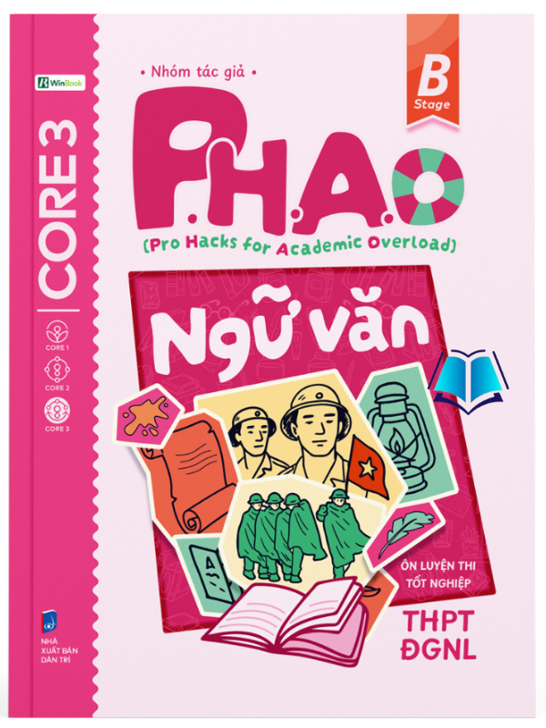 Sách - P.H.A.O Ngữ văn Ôn luyện thi tốt nghiệp THPT, ĐGNL