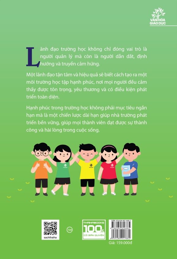 Sách - Lãnh đạo trường học hạnh phúc