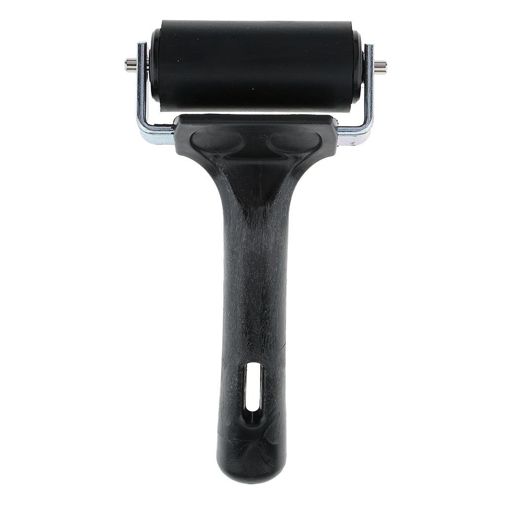 2 Pieces Rubber Blocks Printing Brayer Roller Brush For Art Crafts Tool 6cm