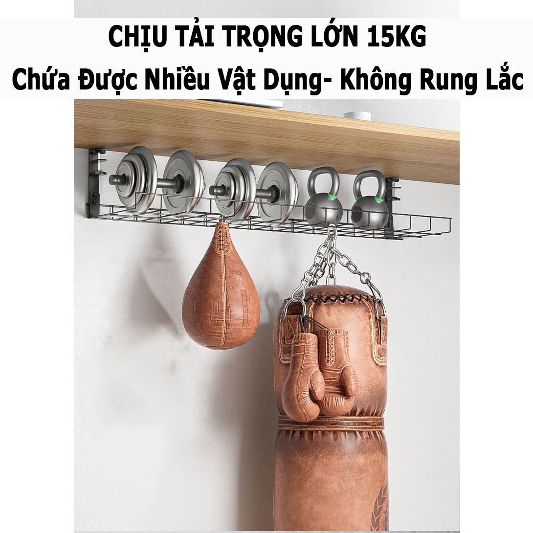 Giá Để Ổ Cắm Điện Kẹp Cạnh Bàn Làm Việc; Khay Đi Dây Điện Gọn Bàn Học Bàn Máy Tính; Treo Luồn Ổ Điện