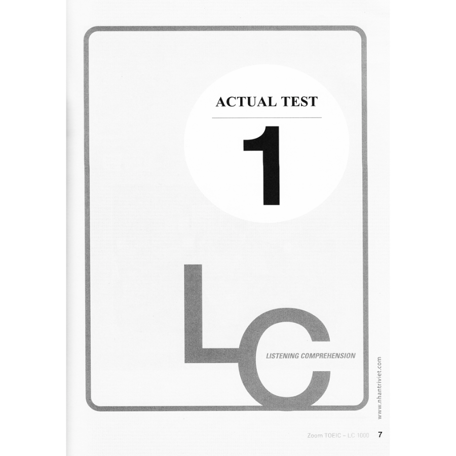 Zoom TOEIC LC 1000 (Kèm CD)