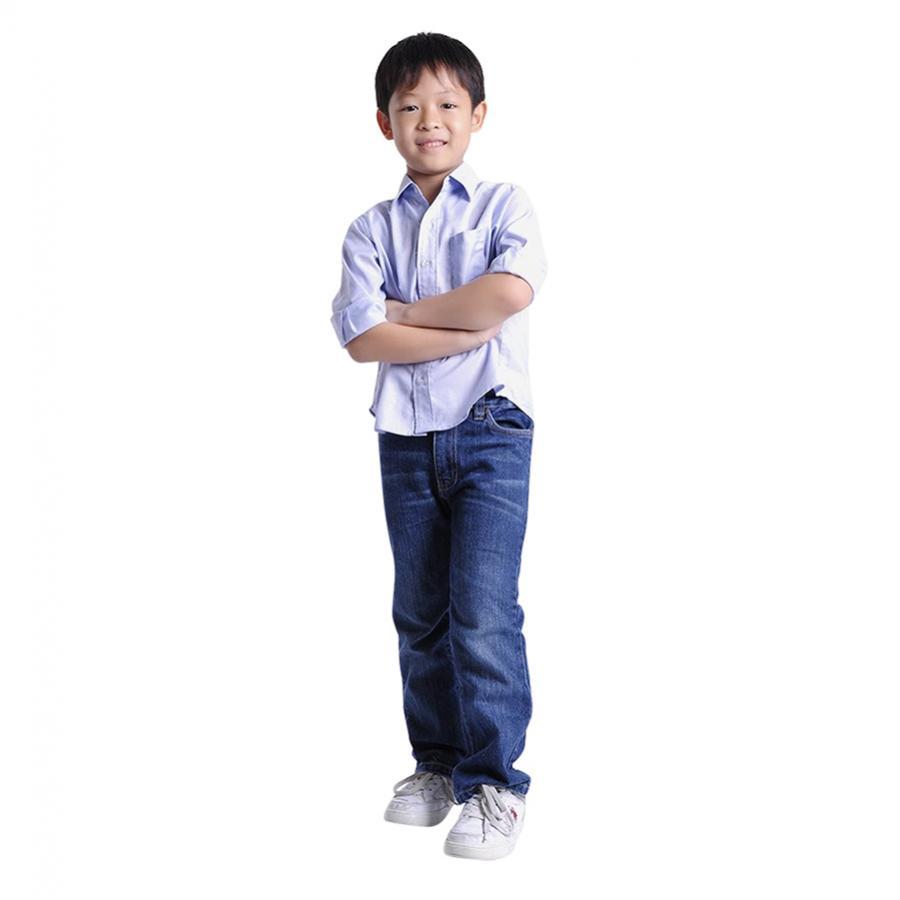Áo Sơ Mi Bé Trai Ugether UKID22 - Xanh Nhạt