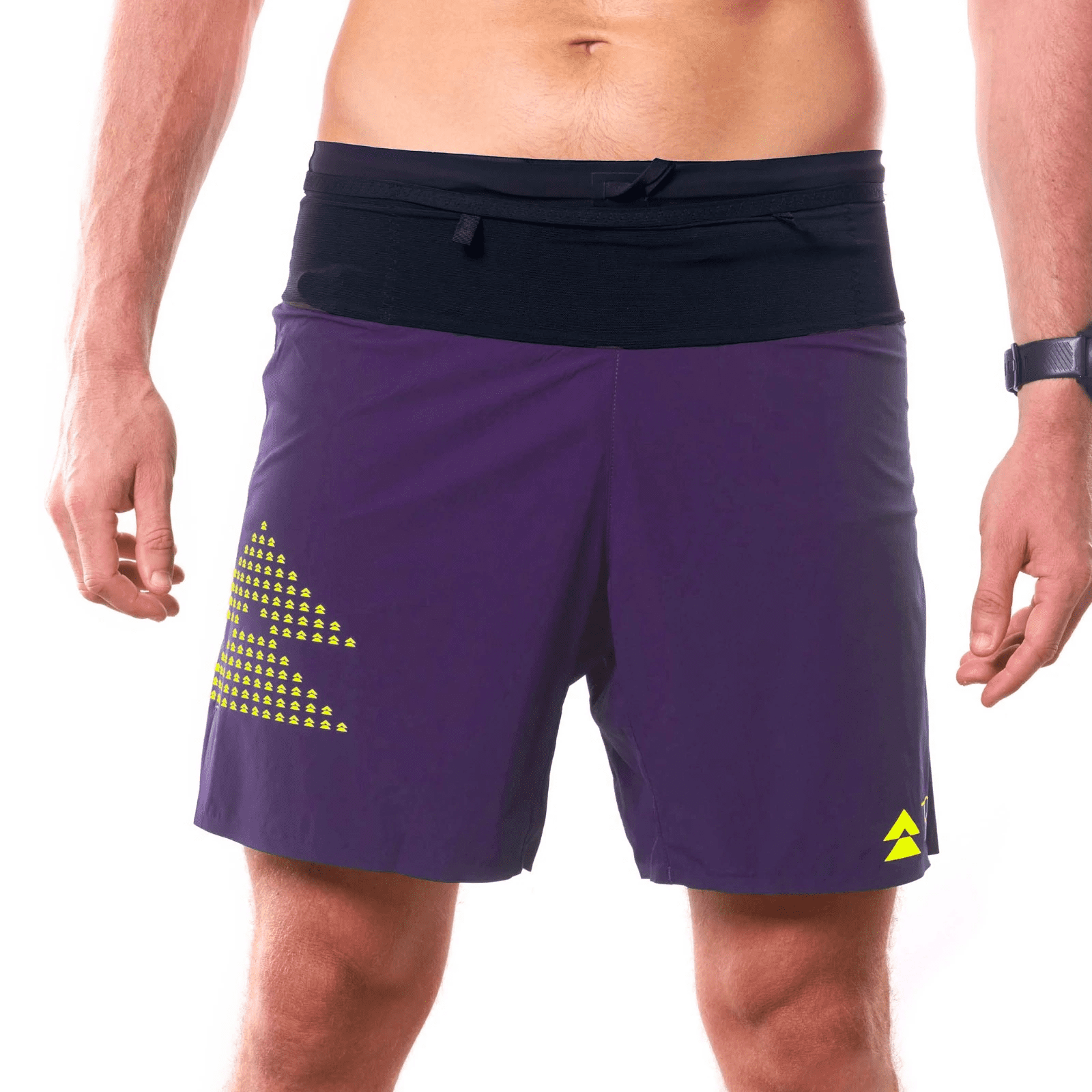 Quần Short Chạy Bộ Nam T8 - Purple