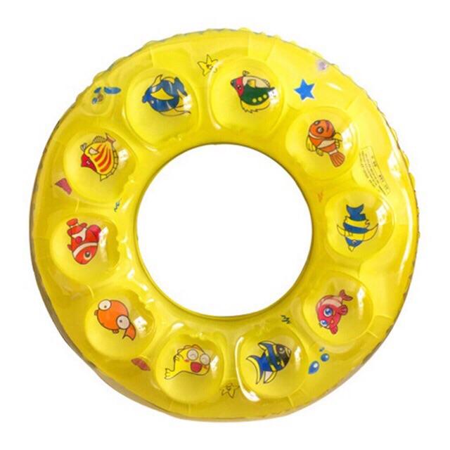 PHAO TRÒN 2 LỚP TẬP BƠI CHO BÉ, Phao Bơi Tròn Cho Bé Đường Kính 60,70cm