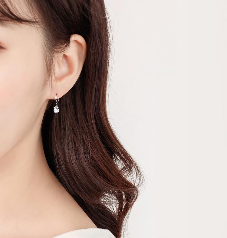 Bông tai ngôi sao nhỏ mix pha lê xinh xắn