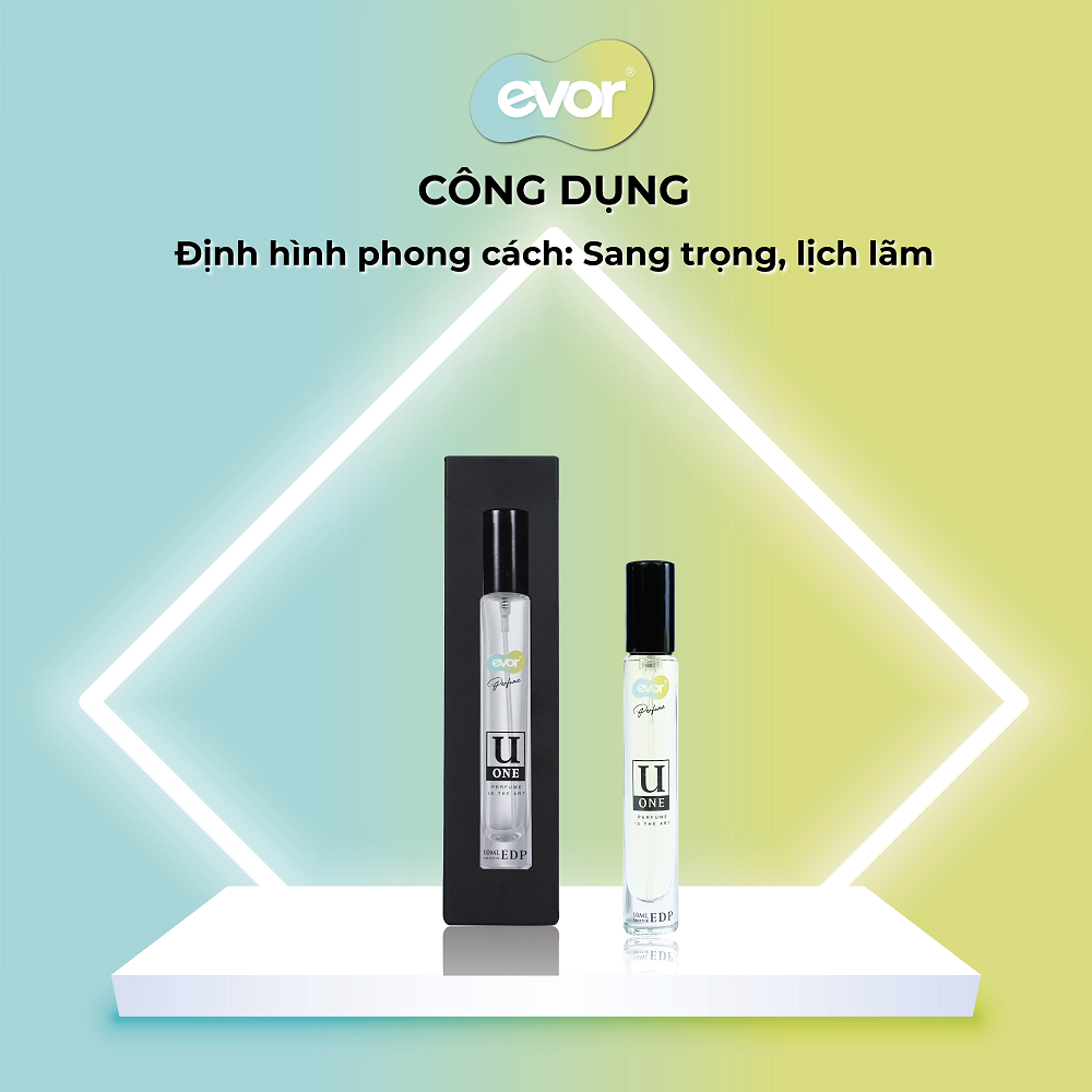 SANG TRỌNG BÍ ẨN - Nước hoa Unisex U-ONE NOIR WHISPER 10ml | EVOR