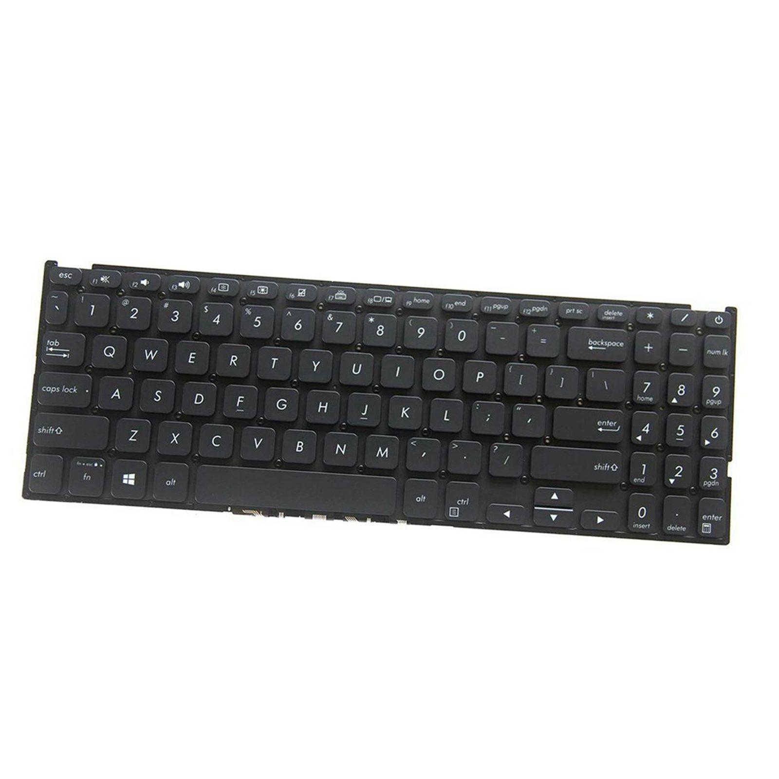 US Layout Backlit Laptop Keyboard for X512 X512FA Durable