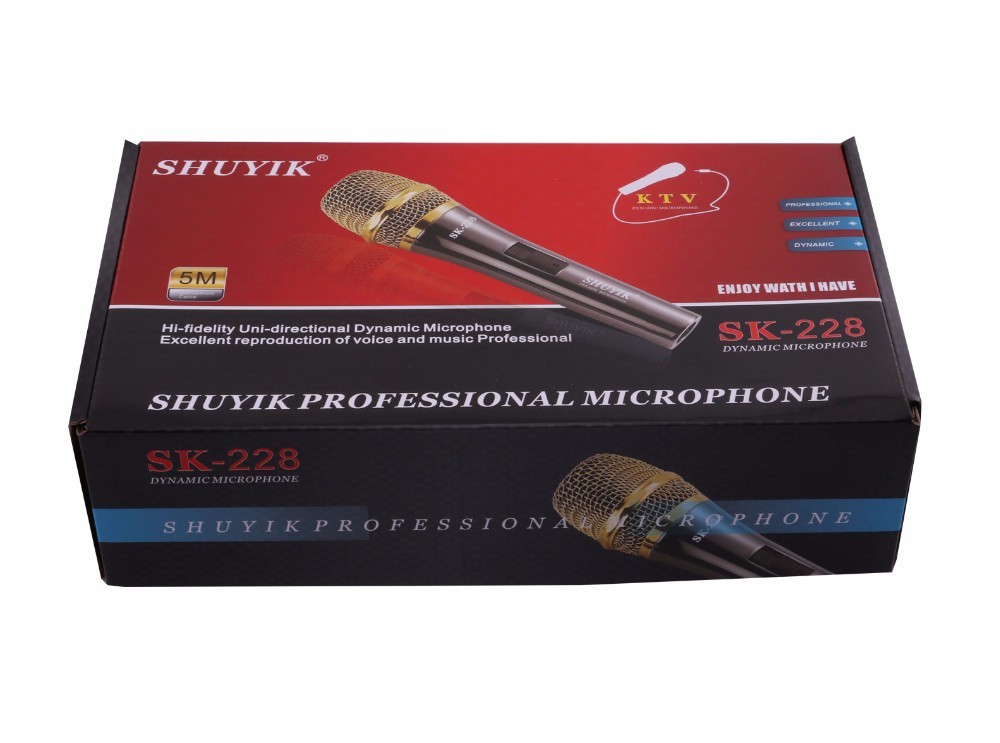 Micro Karaoke Có Dây SK-228