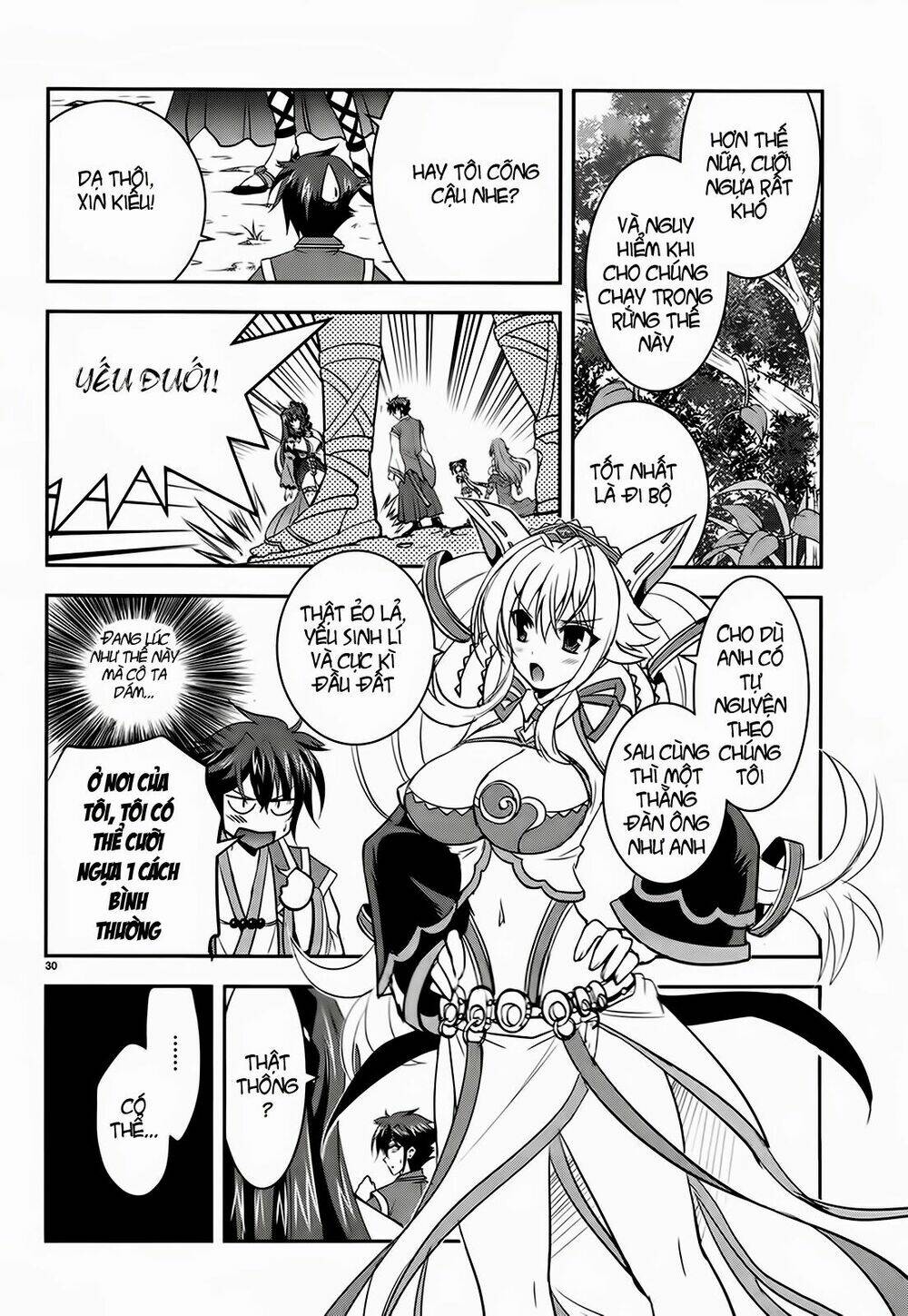 lạc vào thế giới phù thủy chapter 4 31