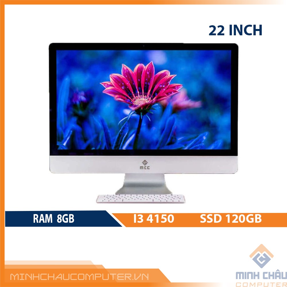 Bộ PC All In One MCC 4181P2 CPU i3 4150/ Ram8G/ SSD120G/ Wifi/ Camera/ 22inch ( Hàng chính hãng)