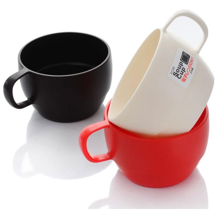 Cốc ăn súp nhựa cao cấp 350ml Inomata Xuất xứ Nhật Bản