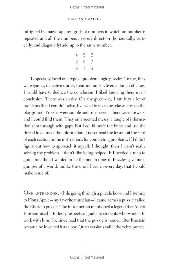 Mind And Matter: A Life In Math And Football