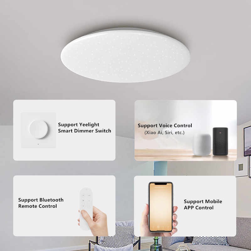 Đèn trần thông minh Yeelight 450C / 550C Starry phiên bản ánh sao - Hỗ trợ Homekit - Điều khiển bằng app