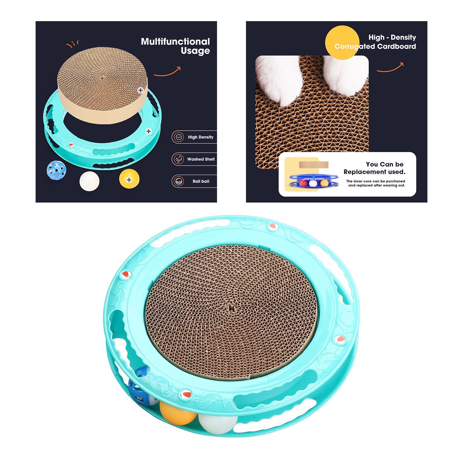 Durable Cat Scratching Board Nonslip Bottom Scratch Pad Grinding Claw Nest