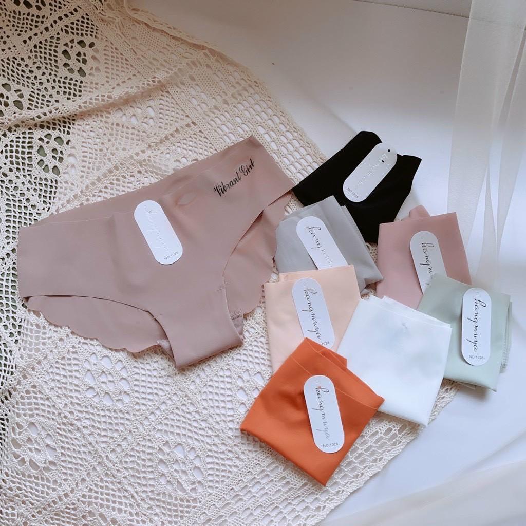 Combo 5c Quần lót nữ su đúc viền sóng không đường may loại đẹp