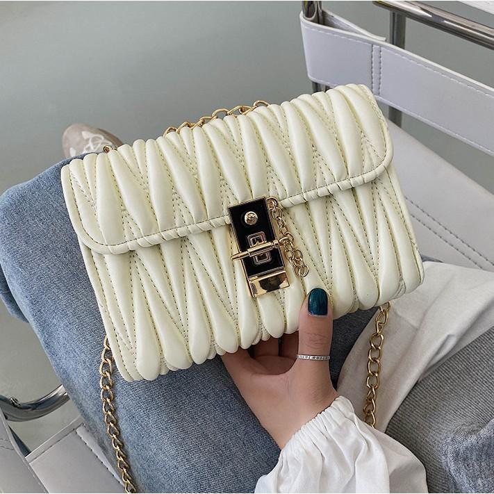 Túi đeo vai nữ trần trám chéo thời trang giá rẻ BAG U TTC18