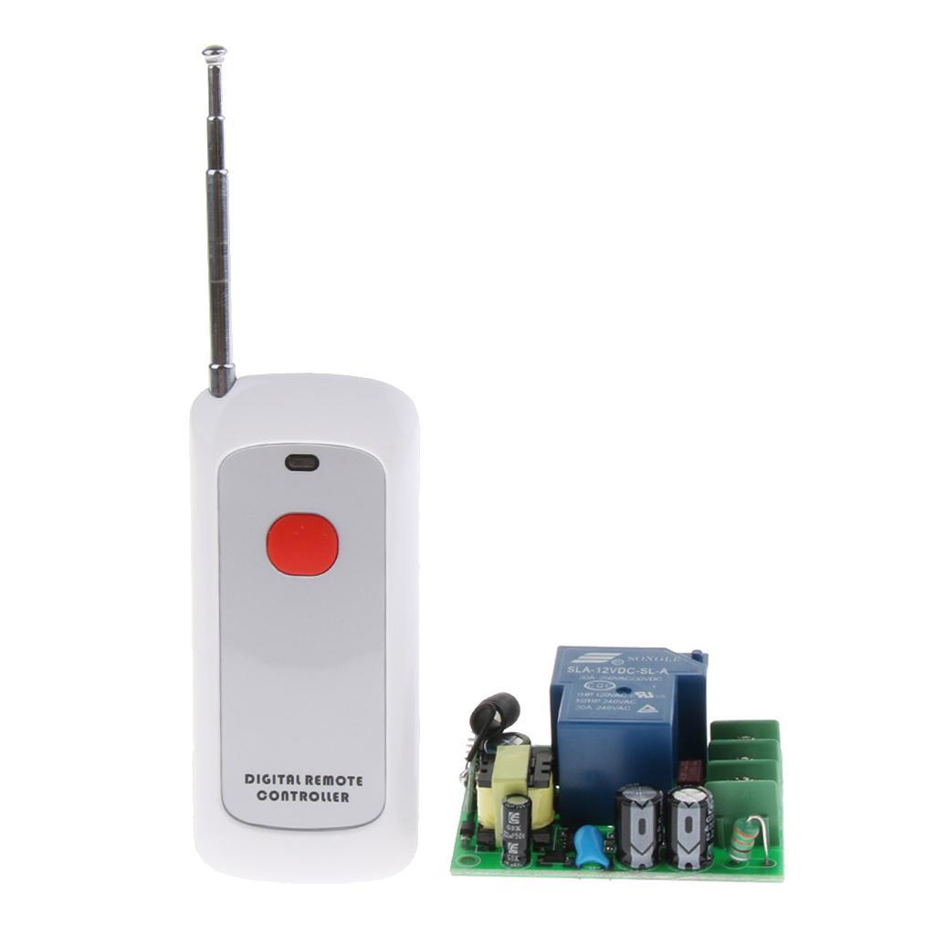 Universal Wireless RF Remote Control Switch Receiver 433Mhz