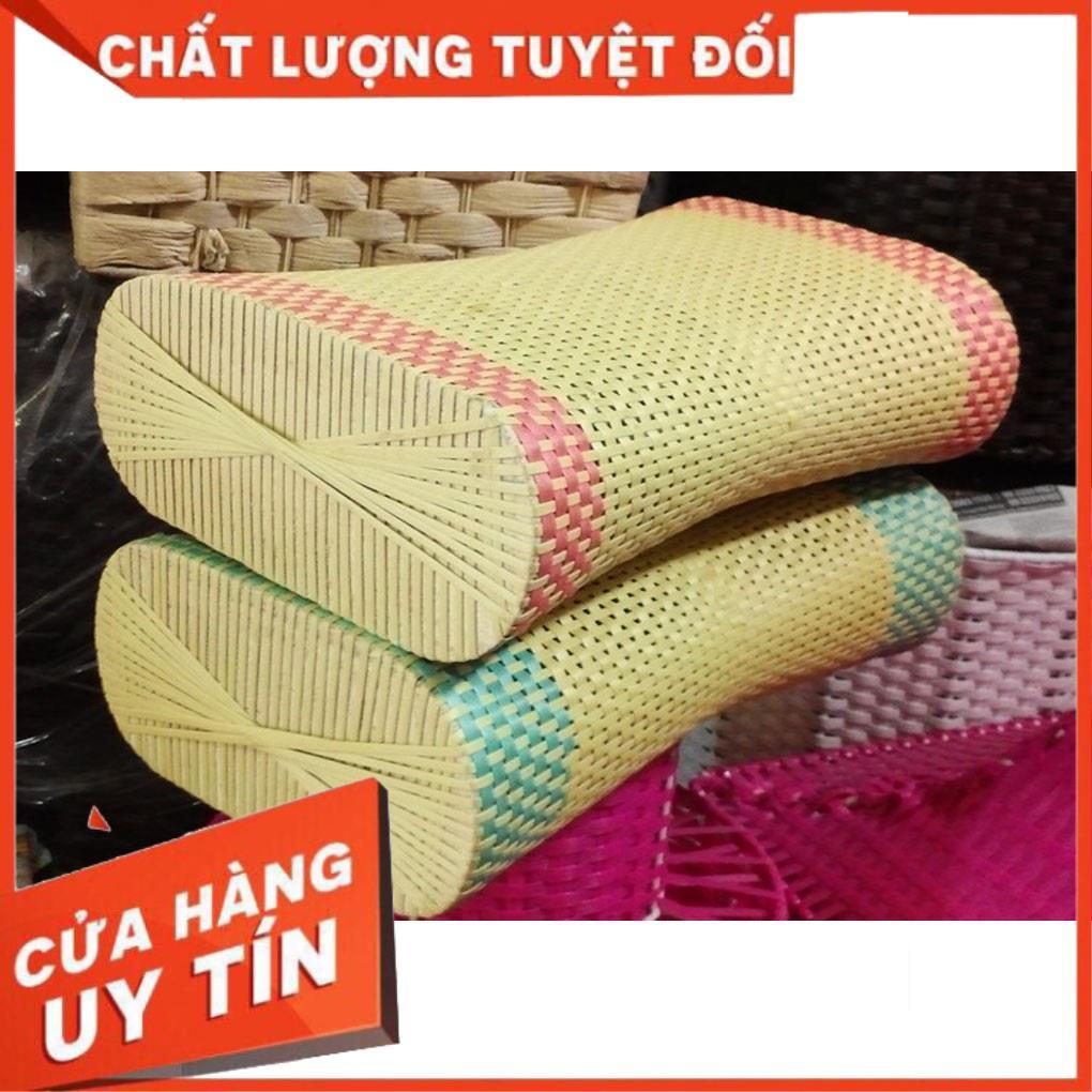 Gối trúc mây, gối đan giả mây cao cấp điều hoà thoáng khí