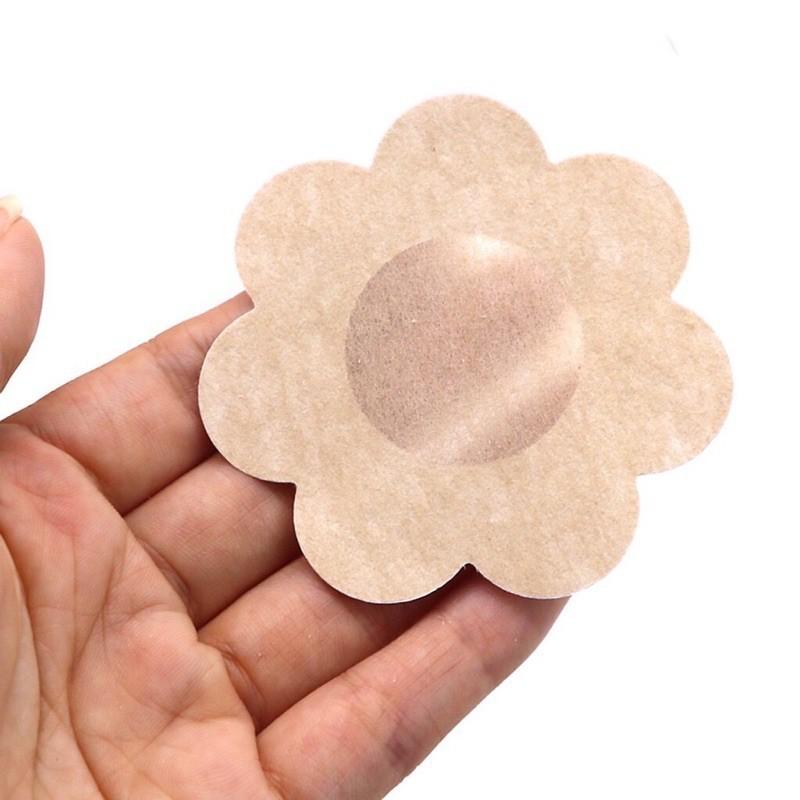 Hộp 30 miềng Dán Ngực, Dán đầu ti bằng giấy, dùng một lần