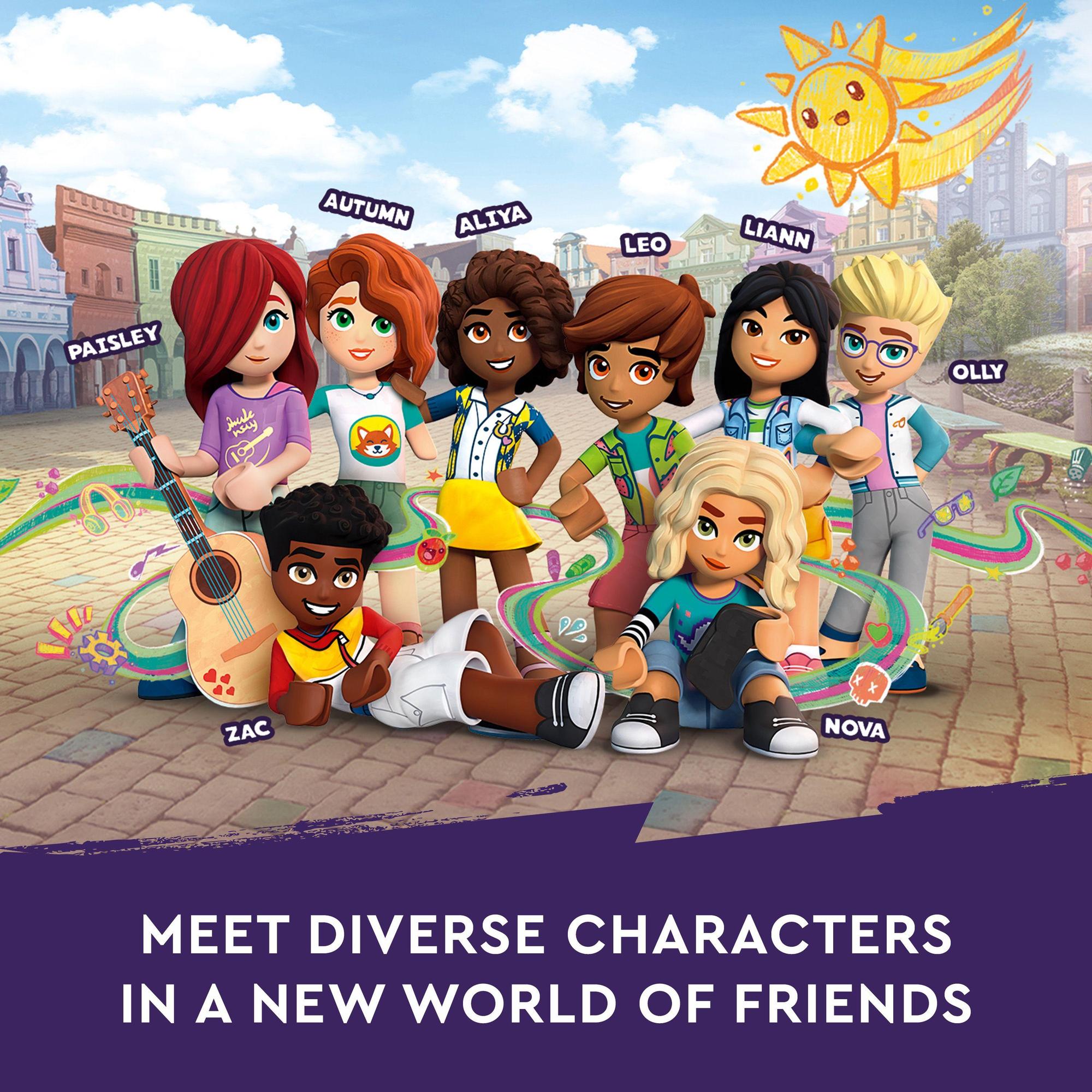 LEGO Friends 41748 Đồ chơi lắp ráp Cộng đồng trung tâm thành phố Heartlake
