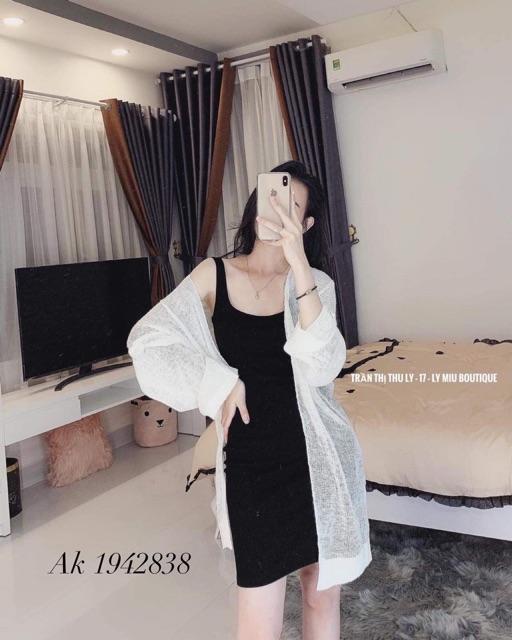 ÁO CADIGAN LEN MỎNG DÁNG DÀI