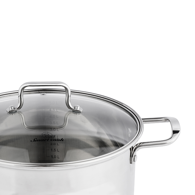 Bộ nồi inox  Smartcook 2101OL size  16-20-24cmBộ nồi inox  Elmich 2101OL size  16-20-24cm